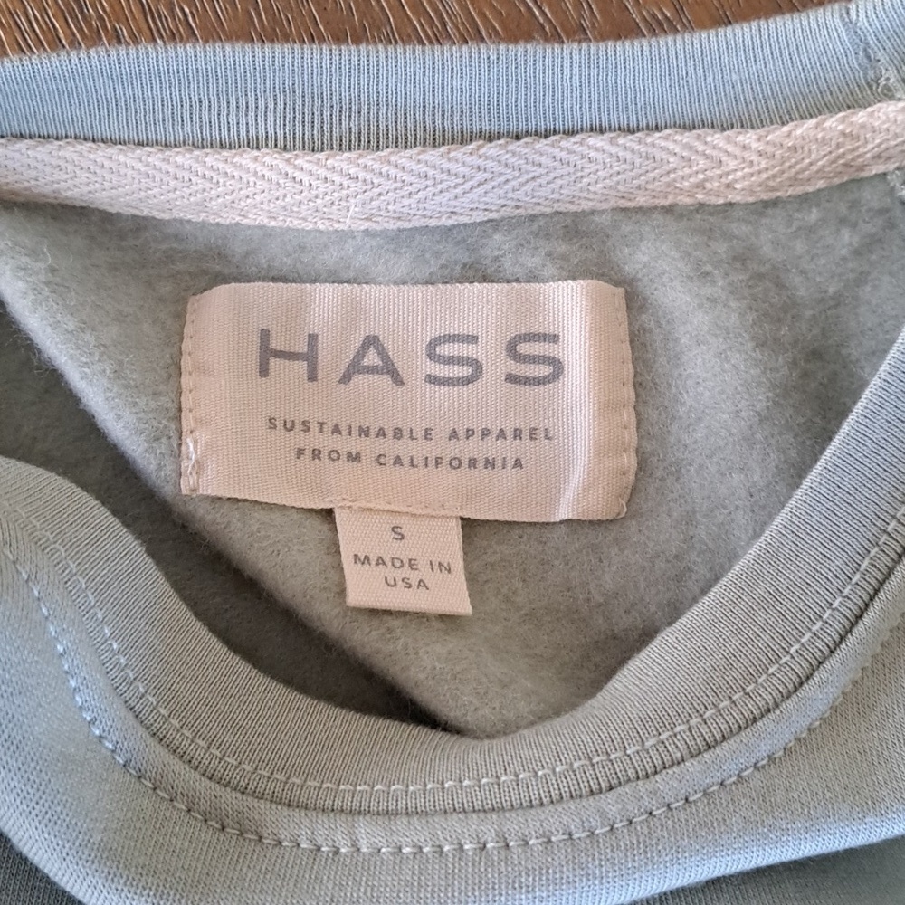 Hass Fleece Crewneck Pullover Sweatshirt - Picture 6 of 8